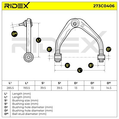 Wahacz RIDEX 273C0406 273C0406 - foto 6