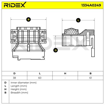 Tuleja Stabilizatora RIDEX 1334A0249 1334A0249 - foto 5