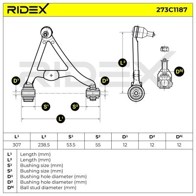 Wahacz RIDEX 273C1187 273C1187 - foto 6