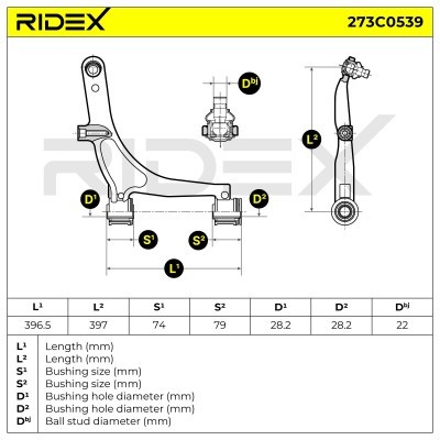Wahacz RIDEX 273C0539 273C0539 - foto 6