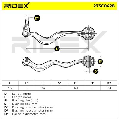Wahacz RIDEX 273C0428 273C0428 - foto 6