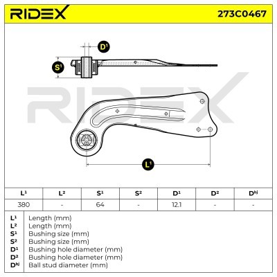 Wahacz RIDEX 273C0467 273C0467 - foto 5