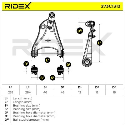 Wahacz RIDEX 273C1312 273C1312 - foto 7