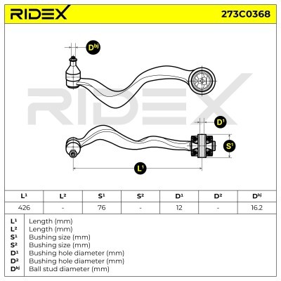 Wahacz RIDEX 273C0368 273C0368 - foto 6