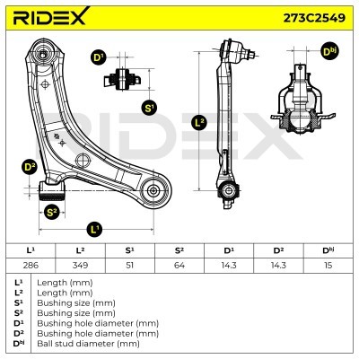 Wahacz RIDEX 273C2549 273C2549 - foto 8