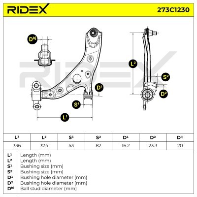 Wahacz RIDEX 273C1230 273C1230 - foto 5