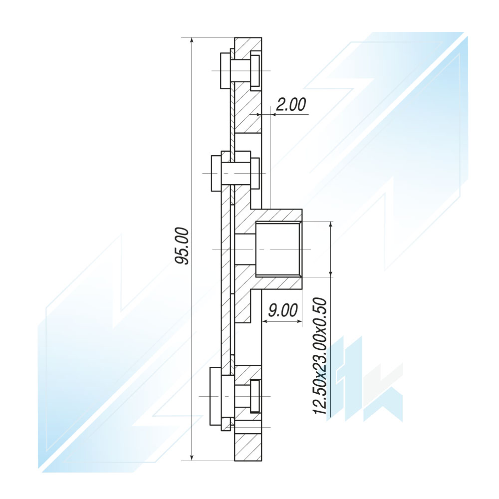 Tarcza Sprzęgła Sprężarki PANASONIC V08 Ø95 Suzuki 115PV08001 - foto 3