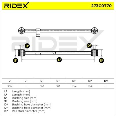 Wahacz RIDEX 273C0770 273C0770 - foto 5