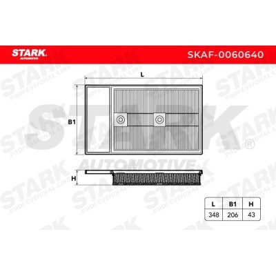 Filtr Powietrza Stark SKAF-0060640 SKAF-0060640 - foto 5