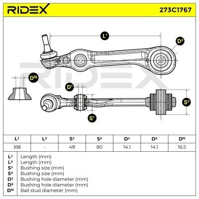 Wahacz RIDEX 273C1767 273C1767 - foto 6