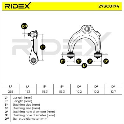 Wahacz RIDEX 273C0174 273C0174 - foto 4