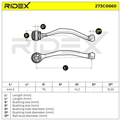 Wahacz RIDEX 273C0660 273C0660 - foto 5