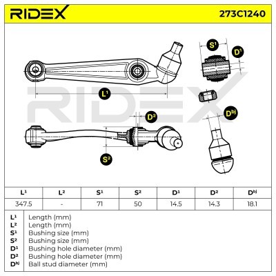 Wahacz RIDEX 273C1240 273C1240 - foto 5