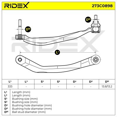 Wahacz RIDEX 273C0898 273C0898 - foto 5