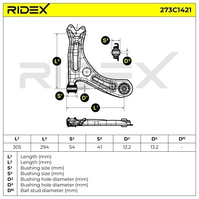 Wahacz RIDEX 273C1421 273C1421 - foto 7