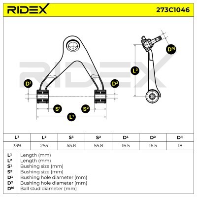 Wahacz RIDEX 273C1046 273C1046 - foto 5