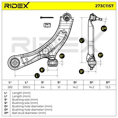 Wahacz RIDEX 273C1157 273C1157 - foto 5