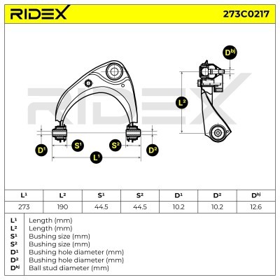 Wahacz RIDEX 273C0217 273C0217 - foto 4